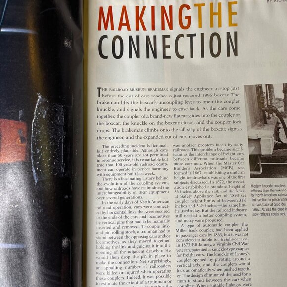 Trains Magazine August 2000 Vol 60 No 8 Railroad Enthusiast Book Railfan Paradis - Picture 10 of 11